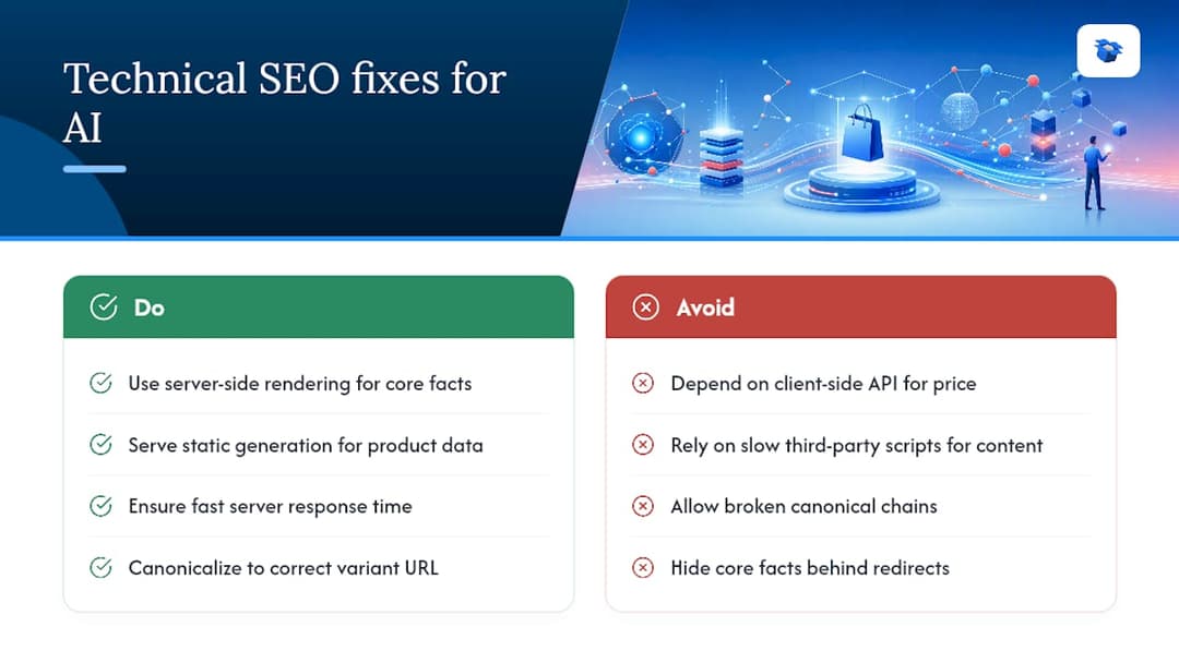 Technical SEO Fundamentals That Affect AI Readability — overview diagram